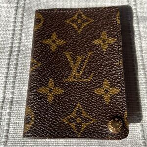 Authentic Louis Vuitton Monogram Canvas Card Holder